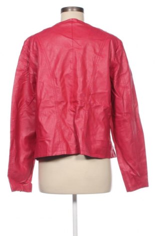 Γυναικείο δερμάτινο μπουφάν Laura Torelli, Μέγεθος XL, Χρώμα Ρόζ , Τιμή 30,31 €