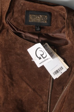 Dámska kožená bunda  Mango, Veľkosť XL, Farba Hnedá, Cena  88,00 €