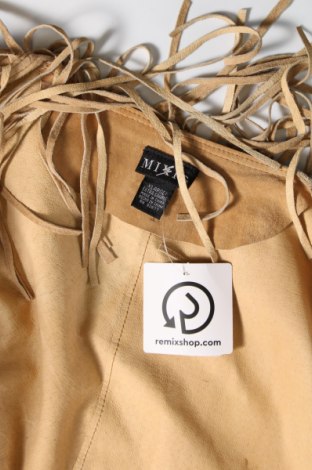 Dámska kožená bunda  Mixit, Veľkosť L, Farba Béžová, Cena  36,13 €
