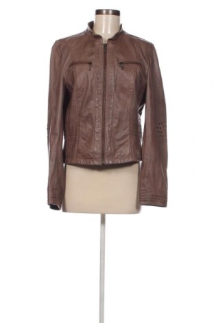Dámska kožená bunda  Molltan, Veľkosť M, Farba Béžová, Cena  17,90 €