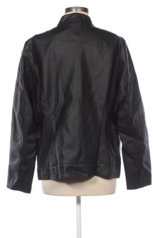Γυναικείο δερμάτινο μπουφάν ONLY Carmakoma, Μέγεθος XL, Χρώμα Μαύρο, Τιμή 31,16 €