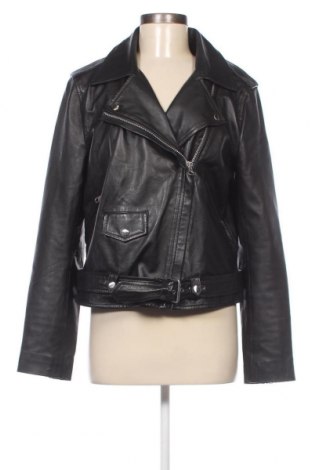 Dámska kožená bunda  Object, Veľkosť L, Farba Čierna, Cena  100,82 €
