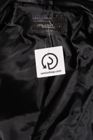 Γυναικείο δερμάτινο μπουφάν Online, Μέγεθος S, Χρώμα Μαύρο, Τιμή 40,00 €