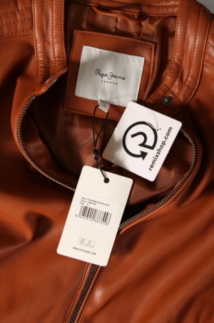Dámska kožená bunda  Pepe Jeans, Veľkosť S, Farba Hnedá, Cena  71,81 €