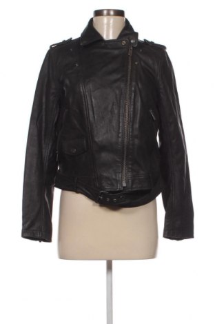 Dámska kožená bunda  Pepe Jeans, Veľkosť M, Farba Čierna, Cena  146,29 €