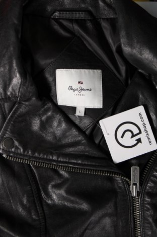 Dámska kožená bunda  Pepe Jeans, Veľkosť L, Farba Čierna, Cena  215,44 €