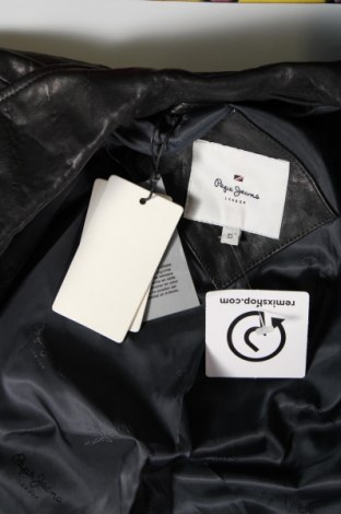 Dámská kožená bunda  Pepe Jeans, Velikost XS, Barva Černá, Cena  6 057,00 Kč