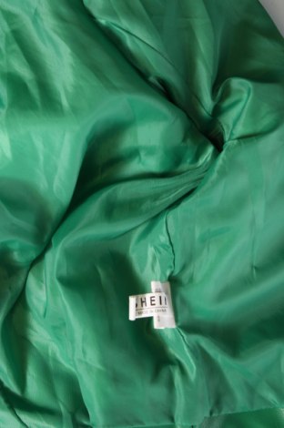 Dámska kožená bunda  SHEIN, Veľkosť M, Farba Zelená, Cena  27,78 €