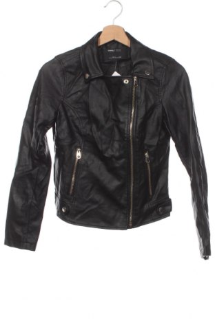 Dámska kožená bunda  Sinsay, Veľkosť XS, Farba Čierna, Cena  15,04 €