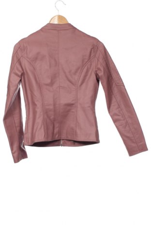 Dámská kožená bunda  Terranova, Velikost XS, Barva Růžová, Cena  611,00 Kč