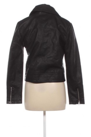 Γυναικείο δερμάτινο μπουφάν Tom Tailor, Μέγεθος L, Χρώμα Μαύρο, Τιμή 27,84 €