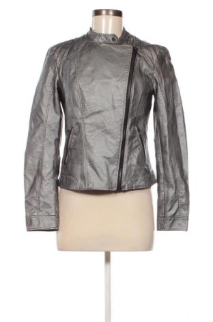 Dámska kožená bunda  Vero Moda, Veľkosť M, Farba Sivá, Cena  23,25 €