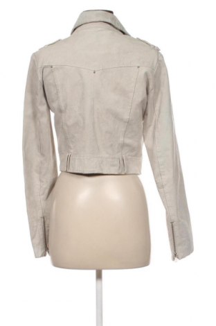 Damen Lederjacke Vero Moda, Größe M, Farbe Grau, Preis € 45,52
