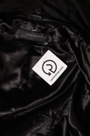 Dámska kožená bunda  Zara, Veľkosť M, Farba Čierna, Cena  100,40 €