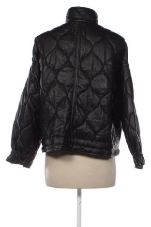 Дамско кожено яке Zara, Размер XS, Цвят Черен, Цена 39,77 лв.