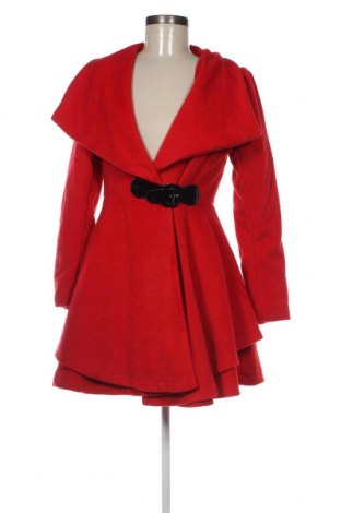 Дамско палто, Размер M, Цвят Червен, Цена 60,99 лв.