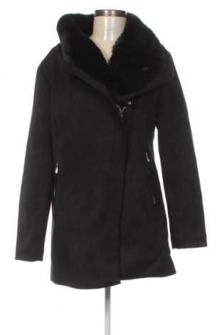 Дамско палто, Размер M, Цвят Черен, Цена 25,68 лв.