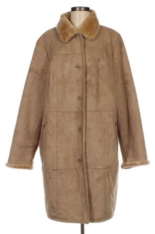 Дамско палто, Размер XXL, Цвят Бежов, Цена 57,78 лв.