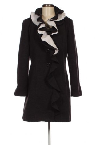 Γυναικείο παλτό Laeticia Dreams, Μέγεθος M, Χρώμα Γκρί, Τιμή 33,10 €