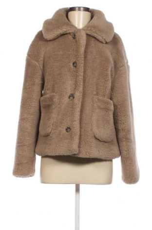 Дамско палто Amisu, Размер M, Цвят Бежов, Цена 53,50 лв.
