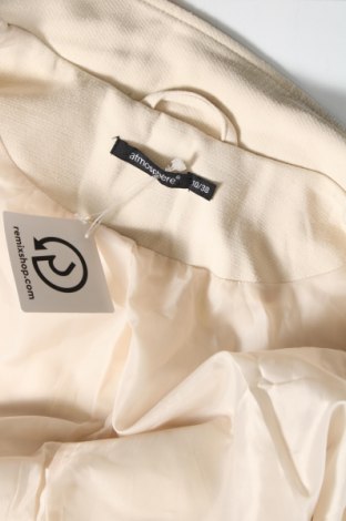 Γυναικείο παλτό Atmosphere, Μέγεθος M, Χρώμα Εκρού, Τιμή 37,75 €