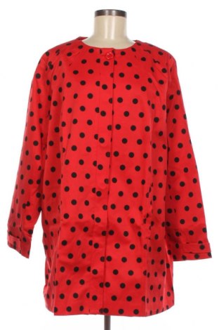 Γυναικείο παλτό Balsamik, Μέγεθος 3XL, Χρώμα Κόκκινο, Τιμή 24,36 €