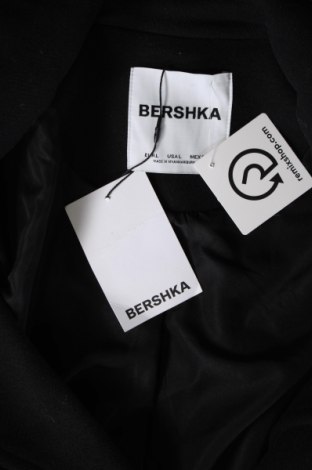 Damenmantel Bershka, Größe M, Farbe Schwarz, Preis 35,46 €