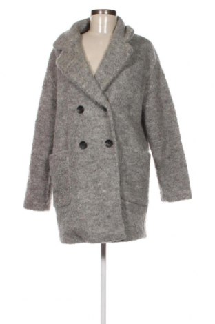 Γυναικείο παλτό Bershka, Μέγεθος S, Χρώμα Γκρί, Τιμή 15,74 €