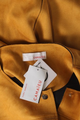 Дамско палто Camaieu, Размер XL, Цвят Жълт, Цена 36,05 лв.