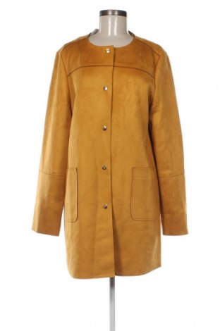Γυναικείο παλτό Camaieu, Μέγεθος XL, Χρώμα Κίτρινο, Τιμή 23,89 €