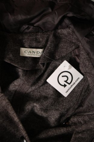 Дамско палто Canda, Размер M, Цвят Сив, Цена 34,56 лв.