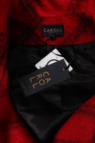 Дамско палто Caroll, Размер S, Цвят Червен, Цена 249,39 лв.