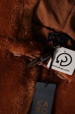 Дамско палто Caroll, Размер XL, Цвят Кафяв, Цена 169,50 лв.