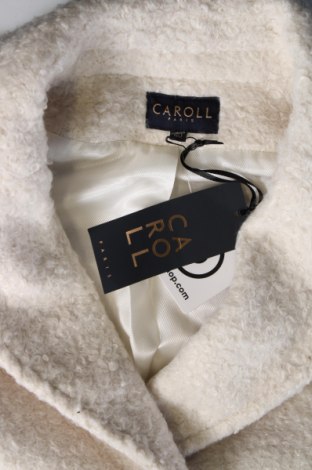 Дамско палто Caroll, Размер M, Цвят Бял, Цена 254,28 лв.