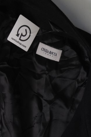 Γυναικείο παλτό Cinzia Rocca, Μέγεθος L, Χρώμα Μαύρο, Τιμή 173,85 €