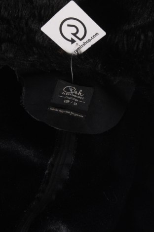 Γυναικείο παλτό Clockhouse, Μέγεθος XS, Χρώμα Μαύρο, Τιμή 33,10 €