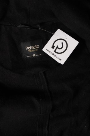 Γυναικείο παλτό Defacto, Μέγεθος M, Χρώμα Μαύρο, Τιμή 35,74 €
