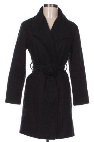 Дамско палто Defacto, Размер M, Цвят Черен, Цена 64,20 лв.