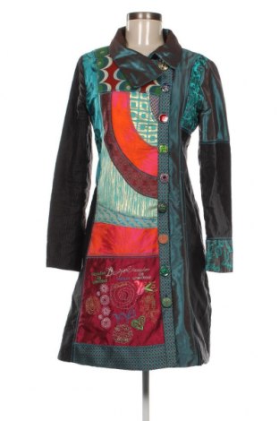 Дамско палто Desigual, Размер M, Цвят Многоцветен, Цена 85,20 лв.