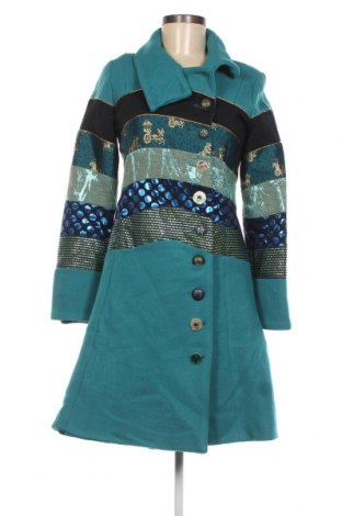 Palton de femei Desigual, Mărime M, Culoare Albastru, Preț 280,27 Lei
