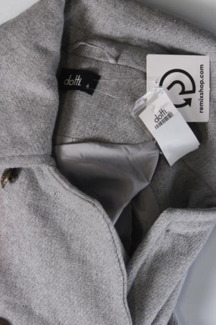 Γυναικείο παλτό Dotti, Μέγεθος S, Χρώμα Γκρί, Τιμή 56,39 €
