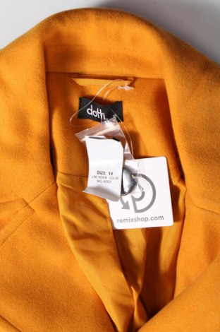 Дамско палто Dotti, Размер M, Цвят Жълт, Цена 57,78 лв.