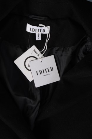 Γυναικείο παλτό Edited, Μέγεθος M, Χρώμα Μαύρο, Τιμή 133,51 €