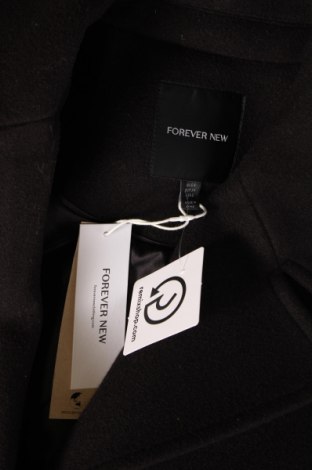Γυναικείο παλτό Forever New, Μέγεθος XS, Χρώμα Μαύρο, Τιμή 104,01 €