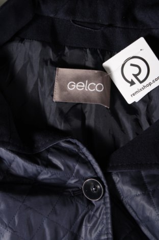 Γυναικείο παλτό Gelco, Μέγεθος M, Χρώμα Μπλέ, Τιμή 33,76 €