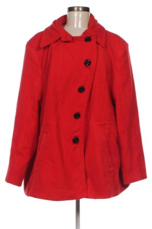 Γυναικείο παλτό Gina.G, Μέγεθος XXL, Χρώμα Κόκκινο, Τιμή 21,34 €