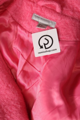 Дамско палто H&M, Размер XS, Цвят Розов, Цена 70,62 лв.