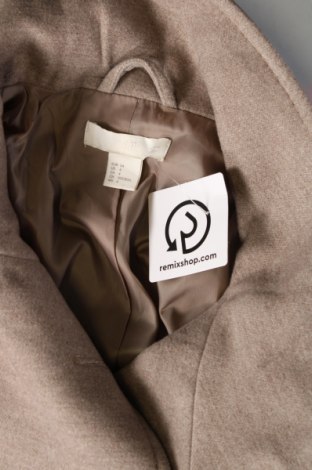 Γυναικείο παλτό H&M, Μέγεθος XS, Χρώμα  Μπέζ, Τιμή 35,74 €