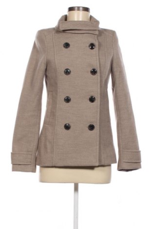 Palton de femei H&M, Mărime XS, Culoare Bej, Preț 77,43 Lei