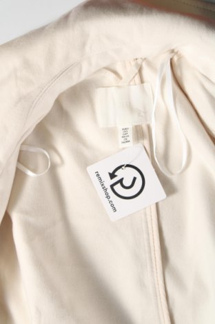 Palton de femei H&M, Mărime S, Culoare Alb, Preț 77,43 Lei